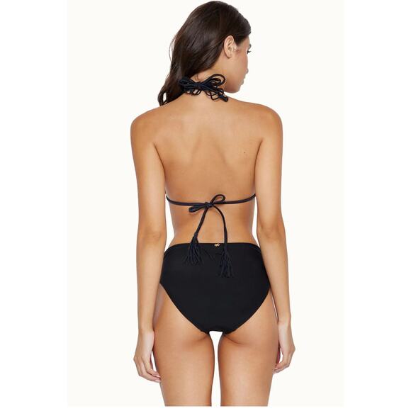 PQ Swim Modest Panky Bikini Bottom Midnight Black S - Picture 3 of 6